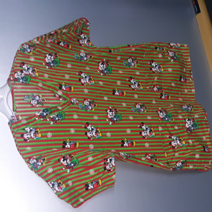 No Brand Tag Size M Scub Top Sku 119